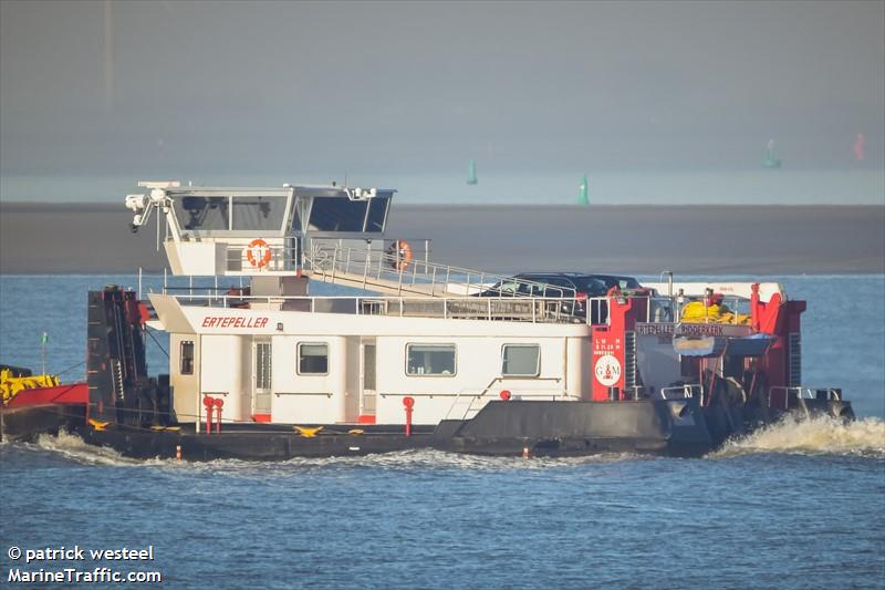 ertepeller (Cargo ship) - IMO , MMSI 244690302, Call Sign PB4343 under the flag of Netherlands