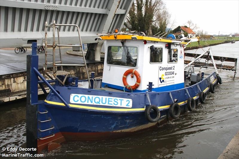 conquest2 (Dredging or UW ops) - IMO , MMSI 244780666, Call Sign PA3432 under the flag of Netherlands