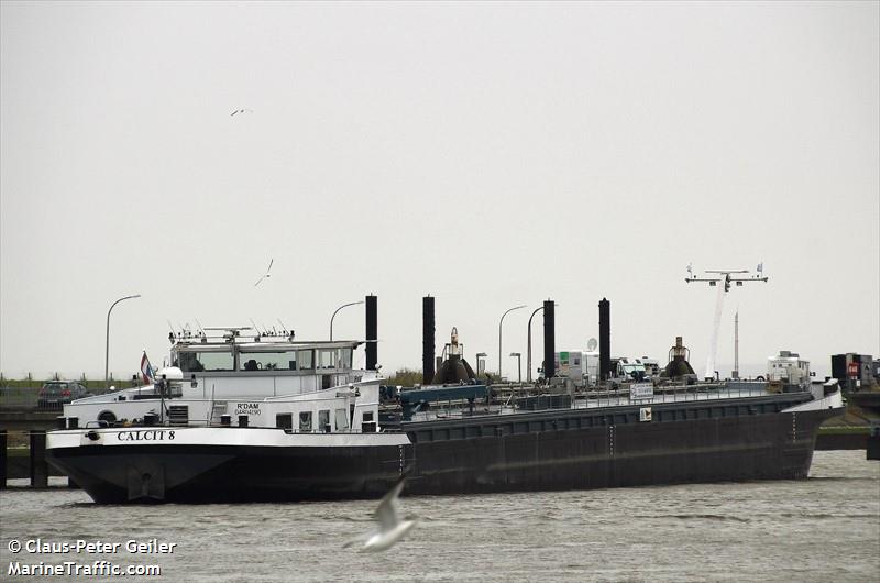 calcit 8 (Tanker) - IMO , MMSI 244830198, Call Sign PH4450 under the flag of Netherlands