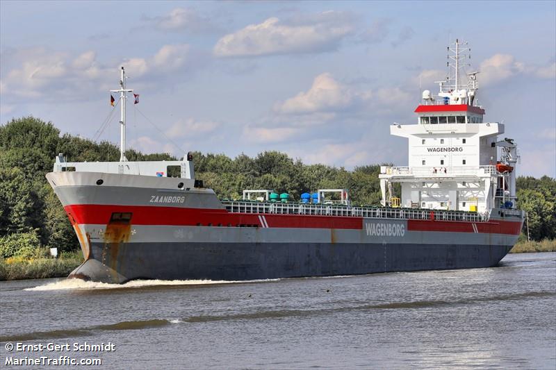 zaanborg (General Cargo Ship) - IMO 9224154, MMSI 244830818, Call Sign PCKW under the flag of Netherlands