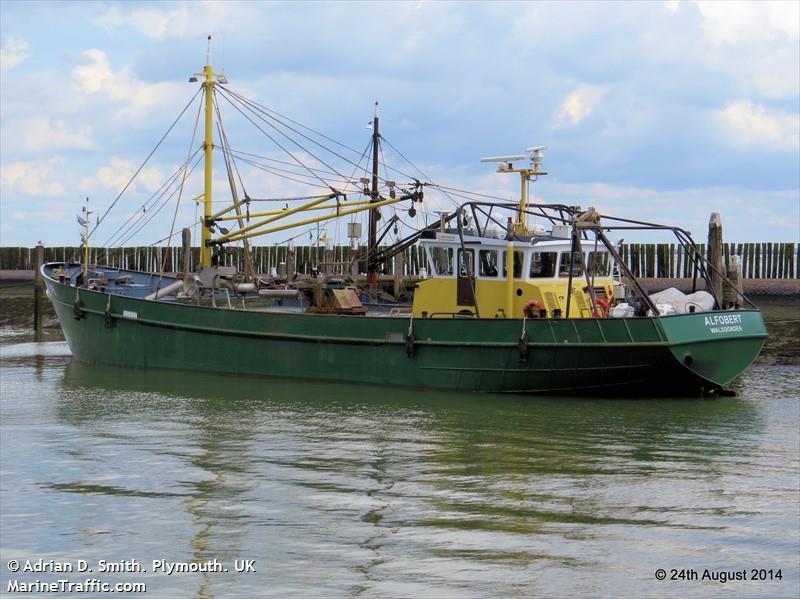 hon-14 alfobert (Fishing Vessel) - IMO 8136207, MMSI 246426000, Call Sign PEAW under the flag of Netherlands