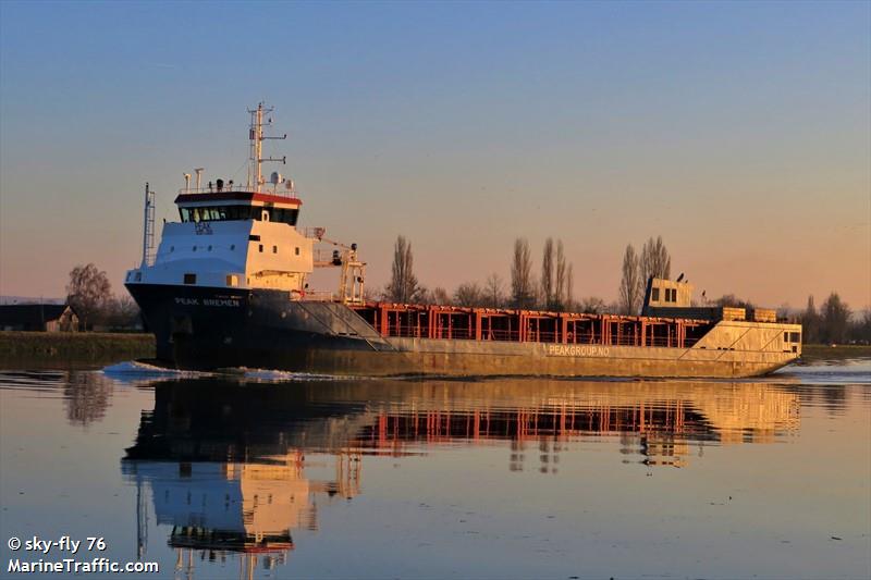 peak bremen (General Cargo Ship) - IMO 9612533, MMSI 246779000, Call Sign PCJO under the flag of Netherlands