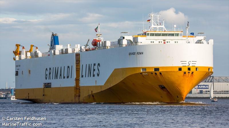 grande roma (Vehicles Carrier) - IMO 9247936, MMSI 247086800, Call Sign IBZI under the flag of Italy