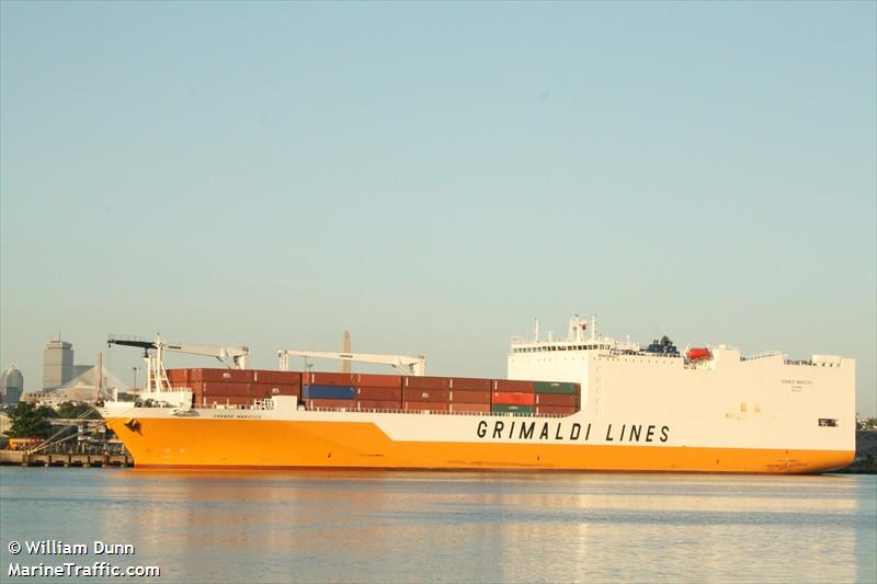 grande marocco (Ro-Ro Cargo Ship) - IMO 9437907, MMSI 247281100, Call Sign IBOQ under the flag of Italy