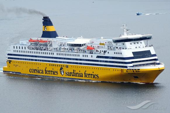 mega andrea (Passenger/Ro-Ro Cargo Ship) - IMO 8306498, MMSI 247356500, Call Sign IBKW under the flag of Italy
