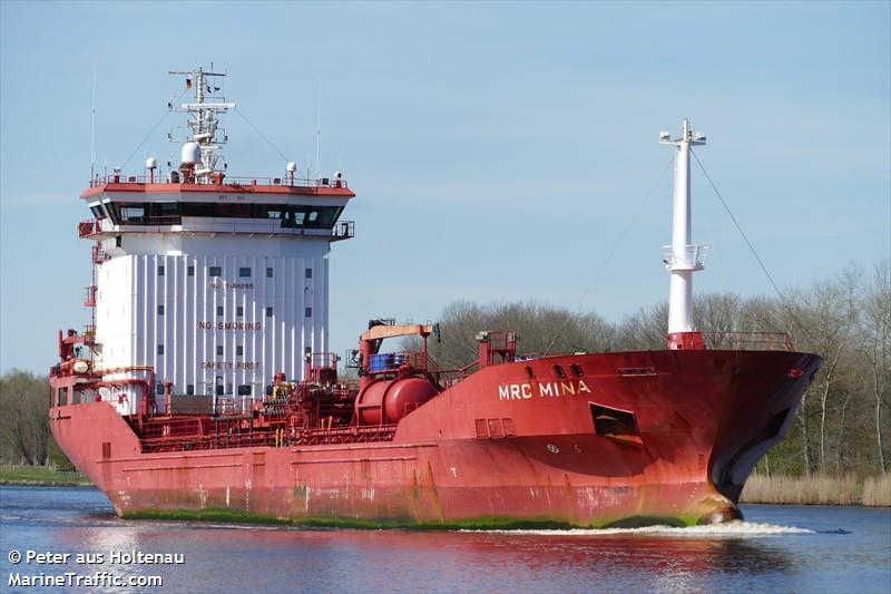 mrc mina (Chemical/Oil Products Tanker) - IMO 9464285, MMSI 248759000, Call Sign 9HA4799 under the flag of Malta
