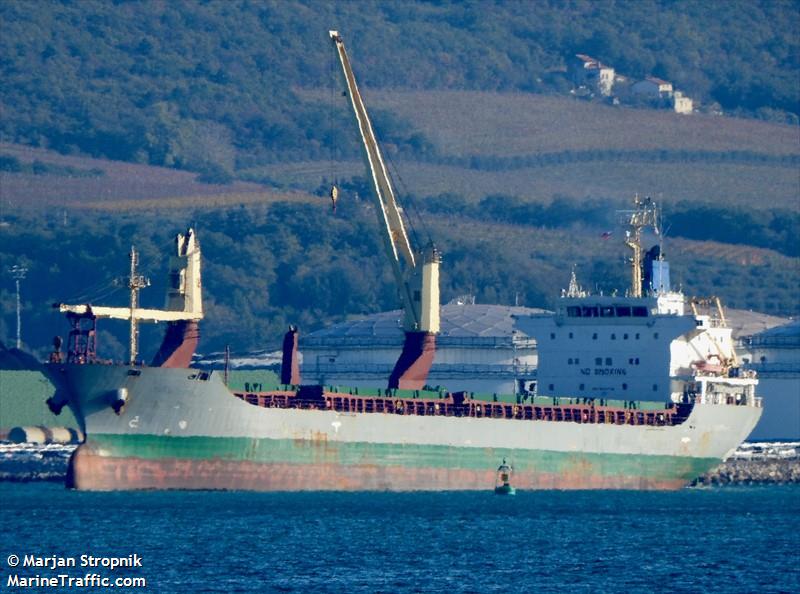 sider london (General Cargo Ship) - IMO 9528706, MMSI 249850000, Call Sign 9HA4398 under the flag of Malta