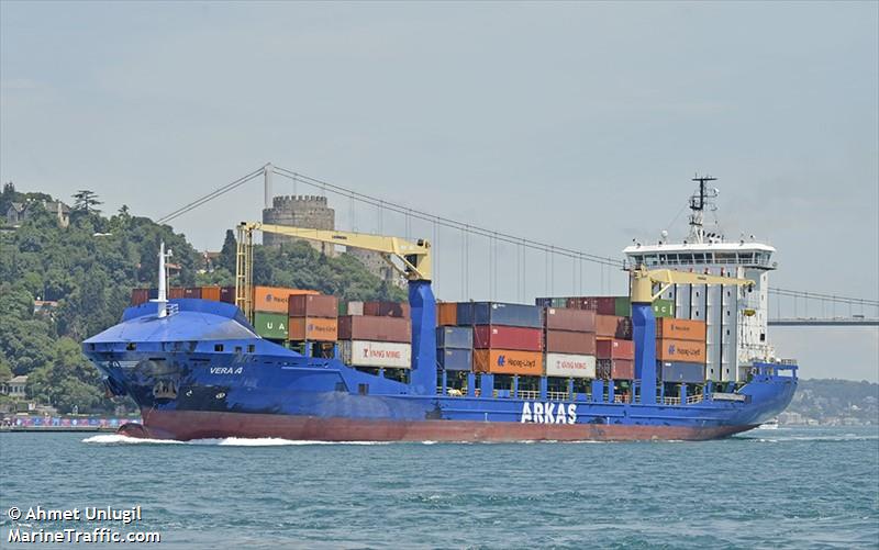 vera a (Container Ship) - IMO 9372585, MMSI 256579000, Call Sign 9HA2885 under the flag of Malta