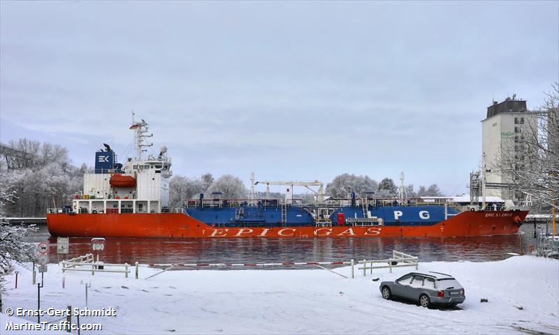 epic st croix (LPG Tanker) - IMO 9697507, MMSI 256925000, Call Sign 9HA4038 under the flag of Malta