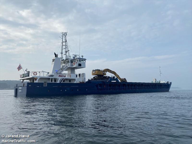 nystein (General Cargo Ship) - IMO 9137284, MMSI 258824000, Call Sign LEDQ under the flag of Norway