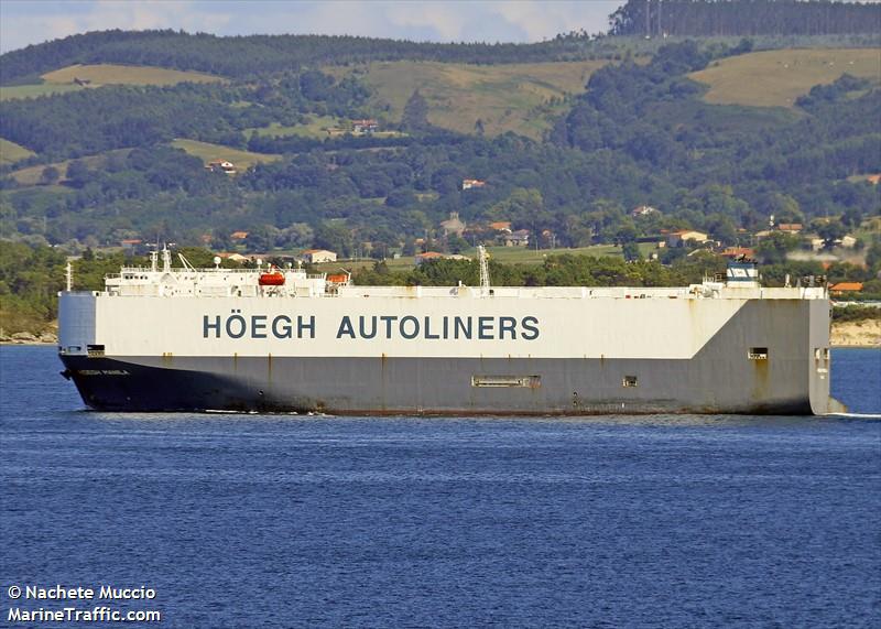 hoegh manila (Vehicles Carrier) - IMO 9368912, MMSI 259709000, Call Sign LAEC7 under the flag of Norway