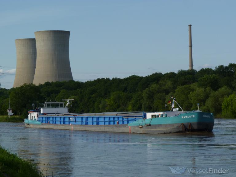 namaste (Cargo ship) - IMO , MMSI 264163290, Call Sign YP3290 under the flag of Romania