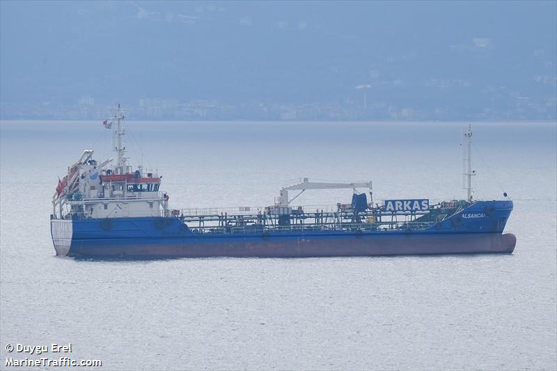 alsancak 2 (Oil Products Tanker) - IMO 9592496, MMSI 271042562, Call Sign TCZU2 under the flag of Turkey