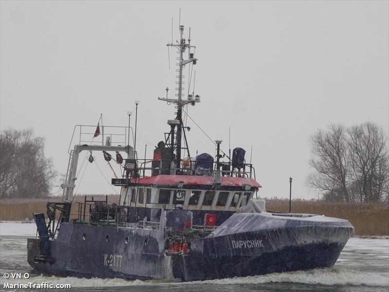 parusnik (Fishing vessel) - IMO , MMSI 273354510, Call Sign ---- under the flag of Russia