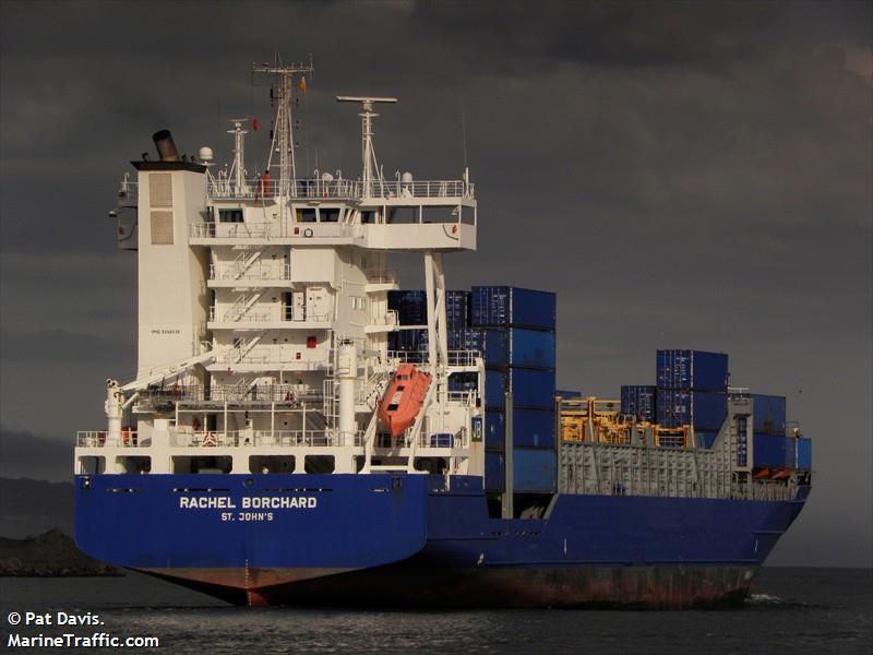 katherine borchard (Container Ship) - IMO 9246530, MMSI 304623000, Call Sign V2BW7 under the flag of Antigua & Barbuda