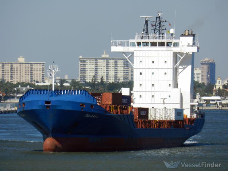 tucana (Container Ship) - IMO 9355472, MMSI 305140000, Call Sign V2CX7 under the flag of Antigua & Barbuda