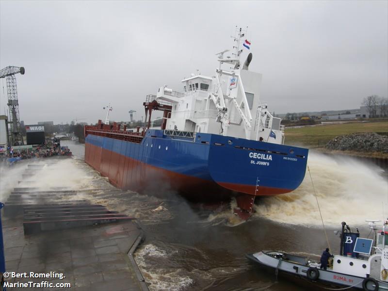 alexander (General Cargo Ship) - IMO 9433353, MMSI 305393000, Call Sign V2ED6 under the flag of Antigua & Barbuda