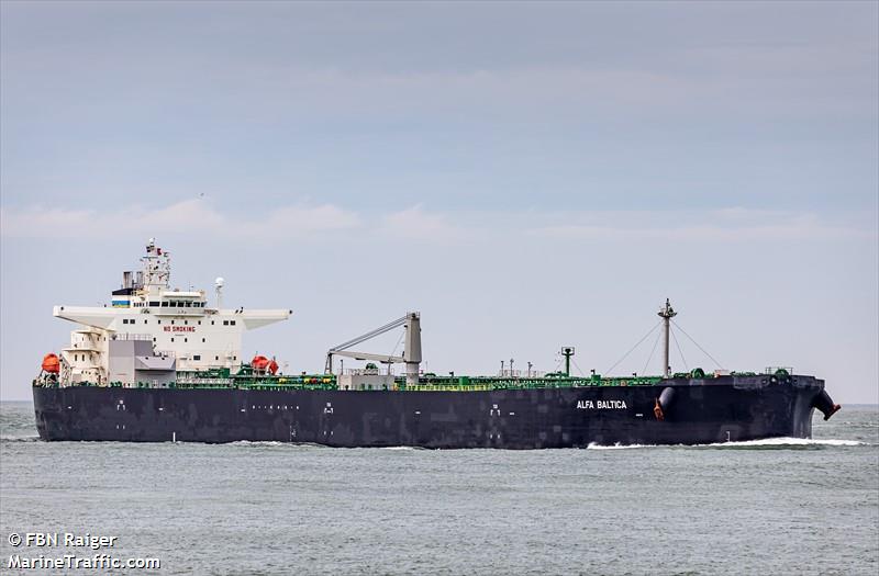 alfa baltica (Crude Oil Tanker) - IMO 9696773, MMSI 311000306, Call Sign C6BM8 under the flag of Bahamas