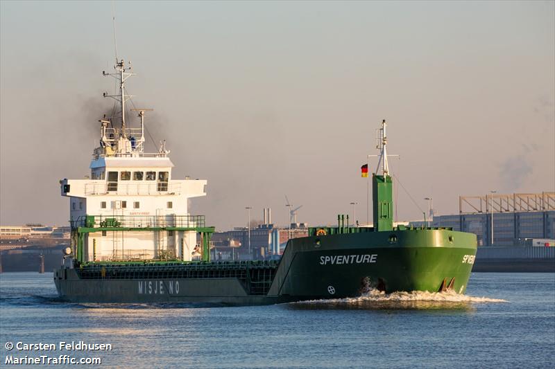 sp venture (General Cargo Ship) - IMO 9201839, MMSI 311000658, Call Sign C6DF3 under the flag of Bahamas