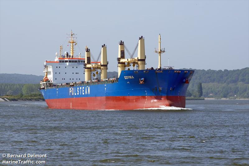 gdynia (Bulk Carrier) - IMO 9594248, MMSI 311055200, Call Sign C6ZG9 under the flag of Bahamas