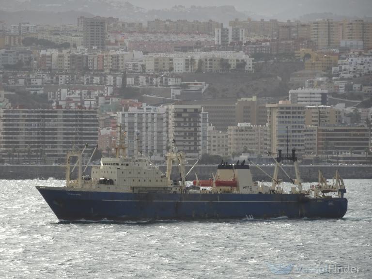 atlantic hermes (Fish Factory Ship) - IMO 8908105, MMSI 312823000, Call Sign V3QW3 under the flag of Belize