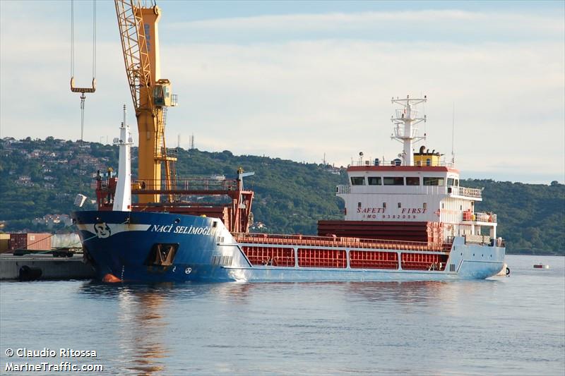 naci selimoglu (General Cargo Ship) - IMO 9382059, MMSI 314506000, Call Sign 8PAV2 under the flag of Barbados