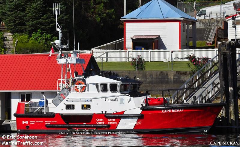 cape mckay (SAR) - IMO , MMSI 316004106, Call Sign CFG7703 under the flag of Canada