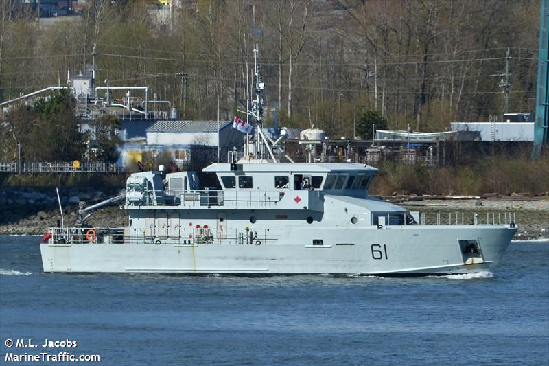 cougar 61 (Military ops) - IMO , MMSI 316013411, Call Sign CGCY under the flag of Canada