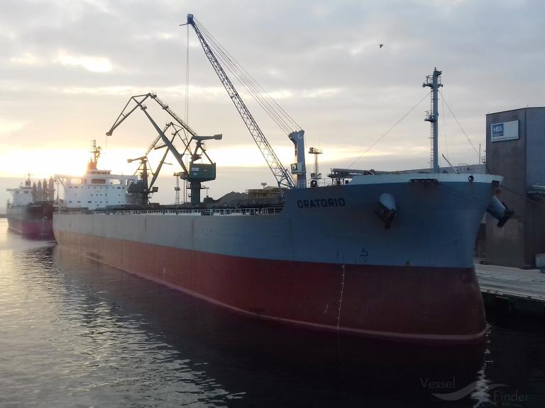 oratorio (Bulk Carrier) - IMO 9687679, MMSI 352039000, Call Sign HOBR under the flag of Panama