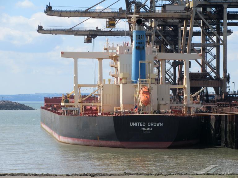 united crown (Bulk Carrier) - IMO 9660023, MMSI 353297000, Call Sign 3FFL4 under the flag of Panama