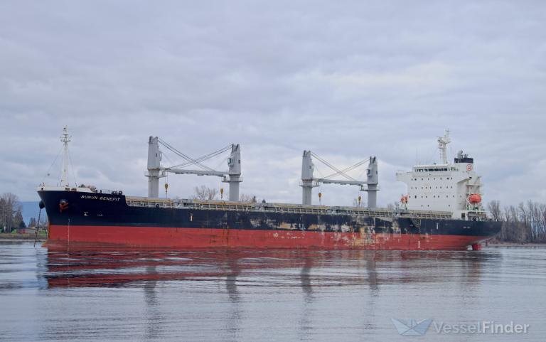 bunun benefit (Bulk Carrier) - IMO 9747144, MMSI 357370000, Call Sign 3FAV7 under the flag of Panama