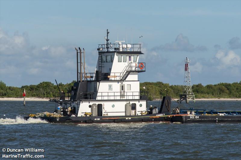 conner p (Tug) - IMO , MMSI 367404580, Call Sign WDE8361 under the flag of United States (USA)