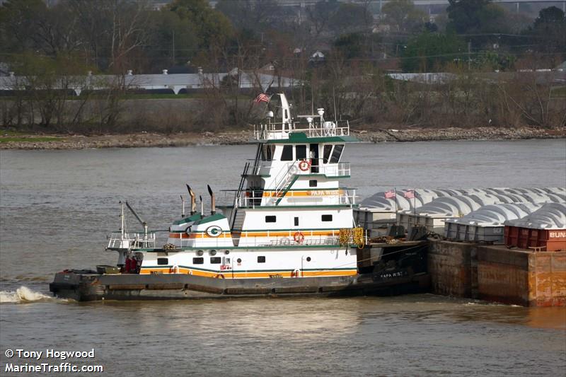 papa wise (Towing vessel) - IMO , MMSI 367689010, Call Sign WDI3503 under the flag of United States (USA)