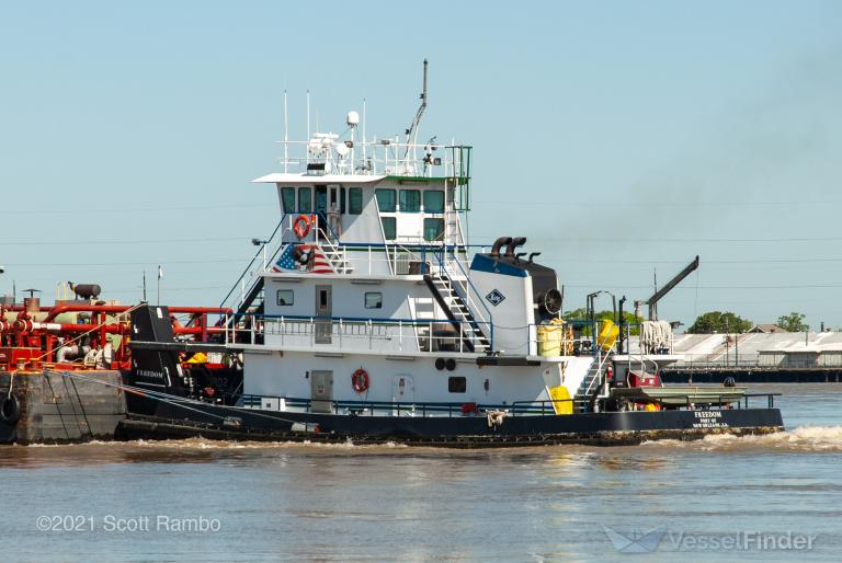 freedom (Tug) - IMO , MMSI 367787670, Call Sign WDJ5439 under the flag of United States (USA)