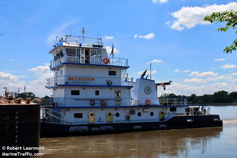 brian boudreaux (Towing vessel) - IMO , MMSI 368061720, Call Sign WDK5100 under the flag of United States (USA)