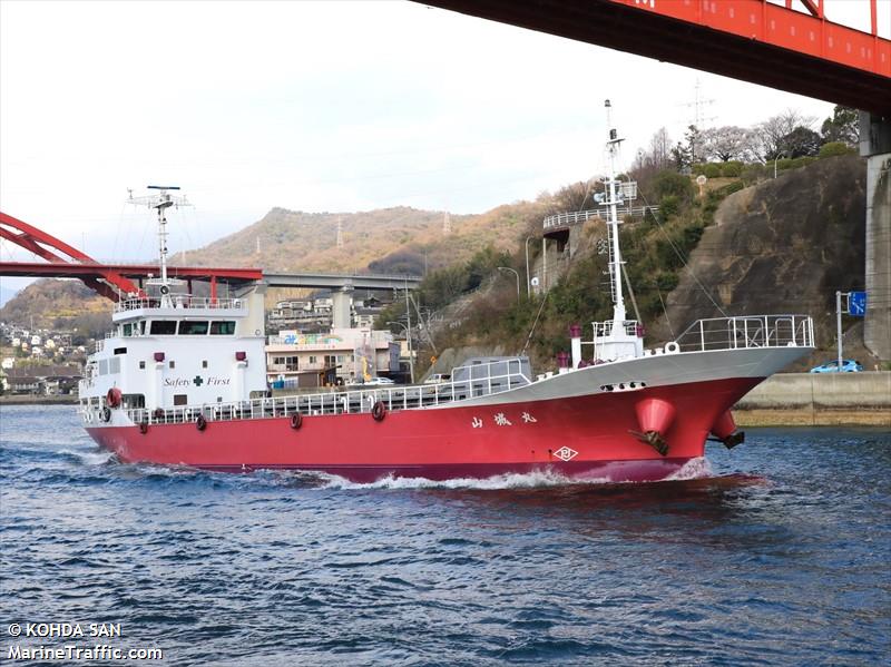 yamashiro maru (Cargo ship) - IMO , MMSI 431003028, Call Sign JD3274 under the flag of Japan