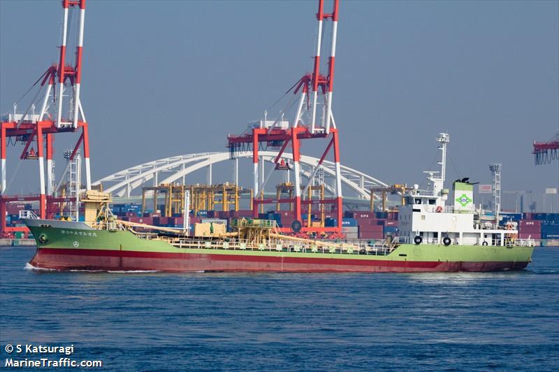 sumise maru no.25 (Cement Carrier) - IMO 9152375, MMSI 431400609, Call Sign JM6420 under the flag of Japan