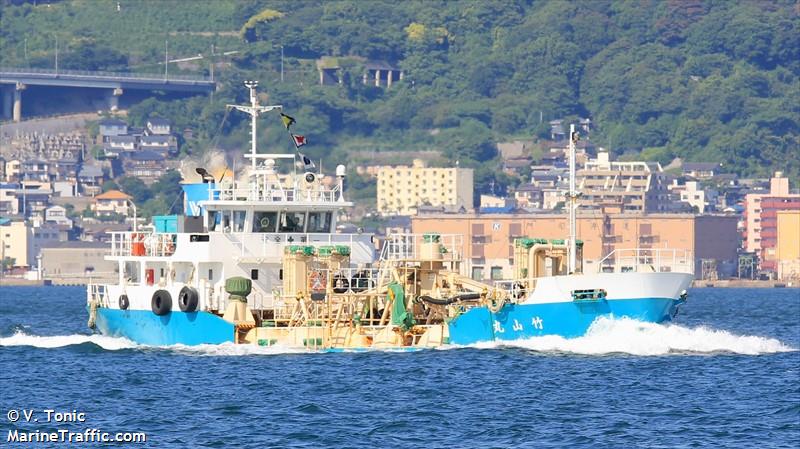 chikuzan maru (Cargo ship) - IMO , MMSI 431402038, Call Sign JD2233 under the flag of Japan