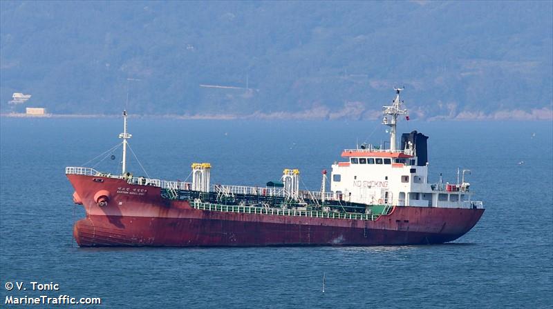 eastern excellency (Chemical/Oil Products Tanker) - IMO 9118460, MMSI 440771000, Call Sign DSPB9 under the flag of Korea