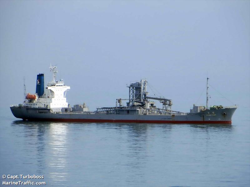 chung yang (Cement Carrier) - IMO 8410782, MMSI 440856000, Call Sign DSPE2 under the flag of Korea