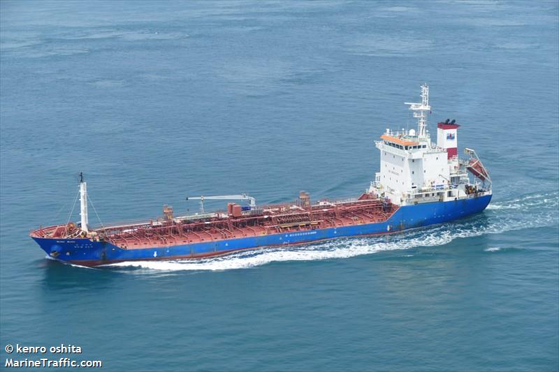 new sky (Chemical/Oil Products Tanker) - IMO 9425605, MMSI 441574000, Call Sign DSQG9 under the flag of Korea