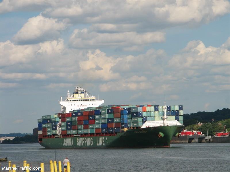 cscl sydney (Container Ship) - IMO 9290103, MMSI 477020200, Call Sign VRBH9 under the flag of Hong Kong