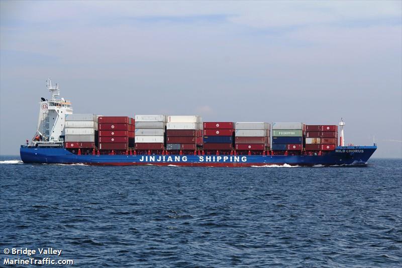mild chorus (Container Ship) - IMO 9666845, MMSI 477117100, Call Sign VRMZ8 under the flag of Hong Kong