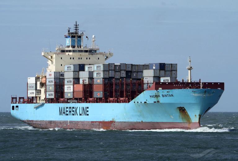 maersk bintan (Container Ship) - IMO 9355288, MMSI 477178900, Call Sign VROX4 under the flag of Hong Kong