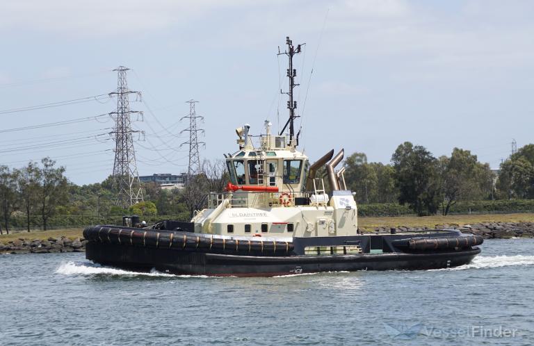 sl daintree (Tug) - IMO 9530474, MMSI 503384100, Call Sign VJN3445 under the flag of Australia