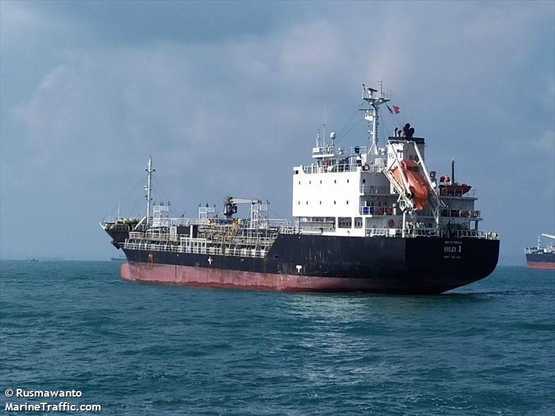 nylex 1 (Chemical/Oil Products Tanker) - IMO 9798612, MMSI 533130597, Call Sign 9MWL9 under the flag of Malaysia