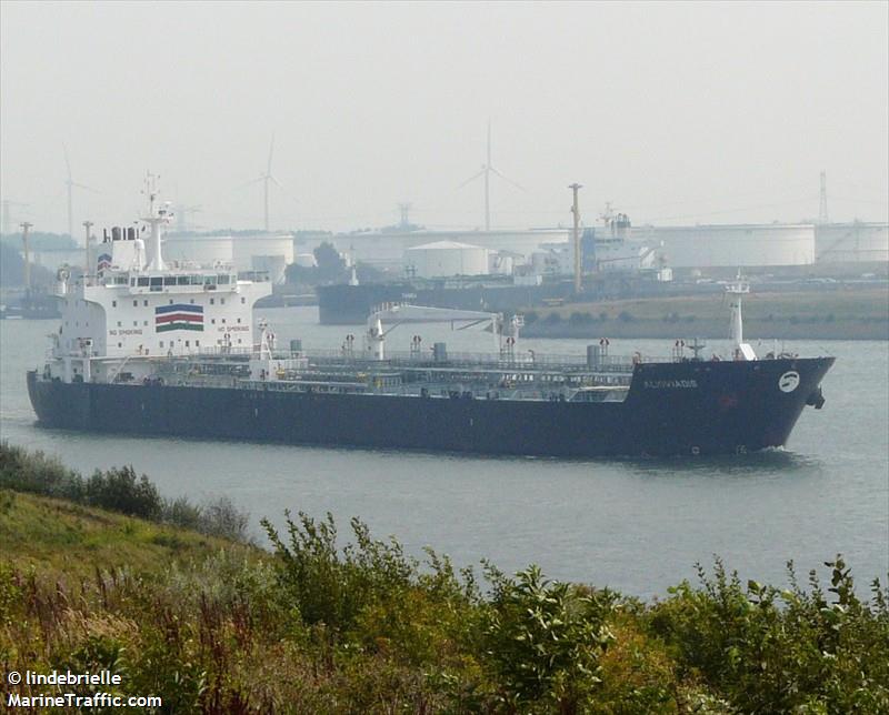 seaways ambrose (Chemical/Oil Products Tanker) - IMO 9327437, MMSI 538002553, Call Sign V7JP4 under the flag of Marshall Islands