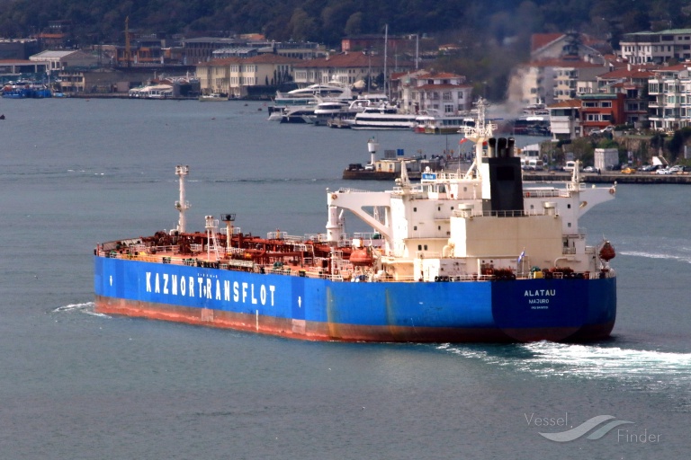 alatau (Crude Oil Tanker) - IMO 9416551, MMSI 538004518, Call Sign V7XM9 under the flag of Marshall Islands