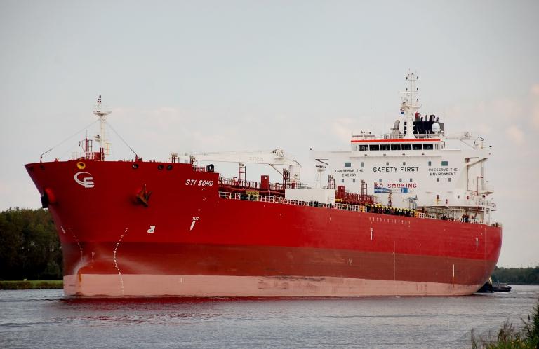 sti soho (Chemical/Oil Products Tanker) - IMO 9686754, MMSI 538005177, Call Sign V7BN8 under the flag of Marshall Islands