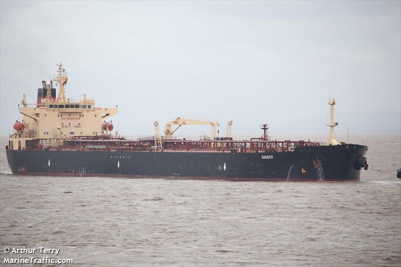 sauger (Oil Products Tanker) - IMO 9273442, MMSI 538006461, Call Sign V7NI8 under the flag of Marshall Islands